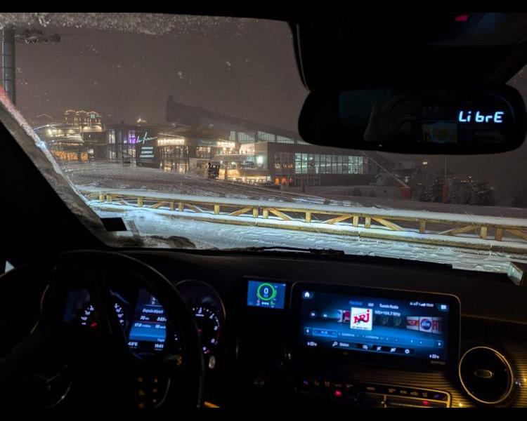 transport to courchevel